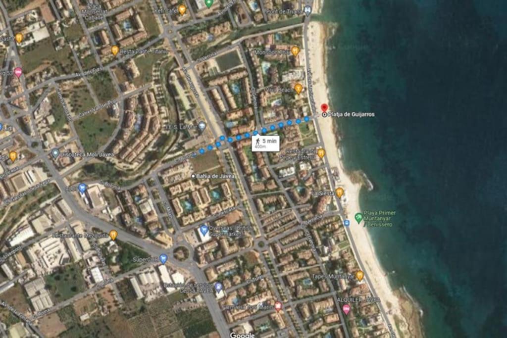 Javea Beach Blue House 外观 照片