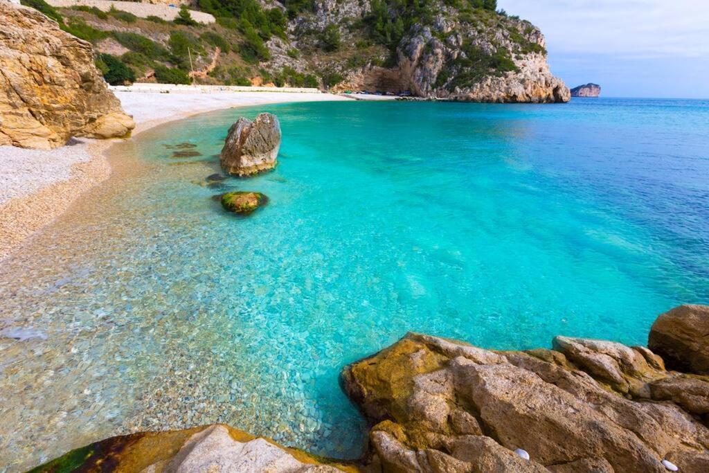 Javea Beach Blue House 外观 照片
