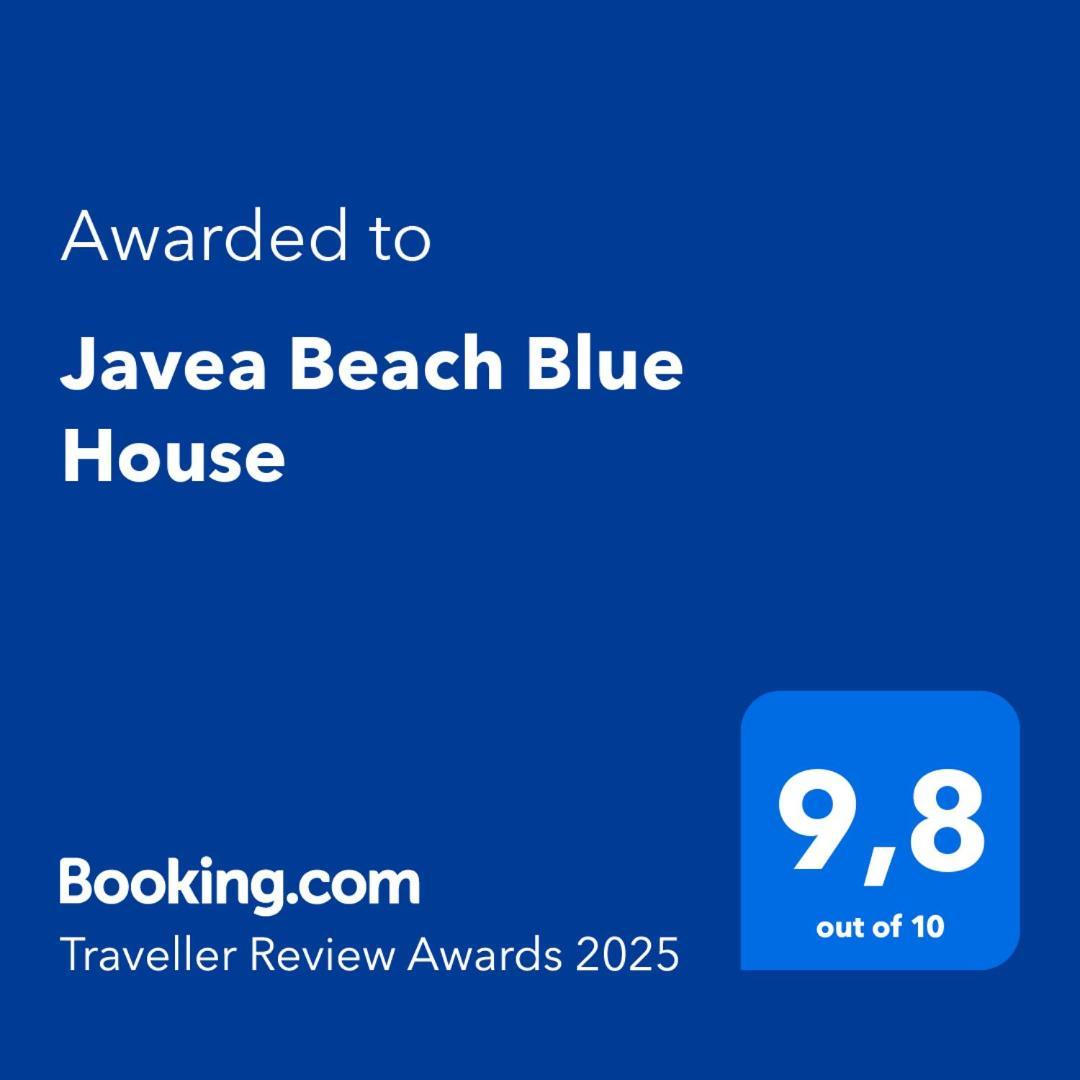 Javea Beach Blue House 外观 照片